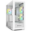 Non di marca CASE Gaming Sharkoon Rebel C60 White RGB ATX Bianco NO Alimentatore PC