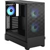 Fractal Design Custodia PC - FRACTAL DESIGN - Pop Air RGB Black TG - Nero (FD-C-POR1A-06)