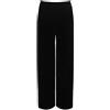 REAL LIFE FASHION LTD Pantaloni a palazzo da donna in velluto con tasca in velluto, lunghezza intera, vita elasticizzata, gamba larga, pantaloni a palazzo in velluto, abbigliamento invernale caldo, per feste di Natale