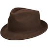 LIPODO Trilby Cappello di Feltro Donna Uomo Made in Italy Cappello di Lana Italiano Autunno Inverno