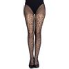 LORES Collant Sottili Neri Opaco da Donna Semitrasparenti con Motivo Ufficio Scuola Diamanti Vestito con Fantasia Sexy