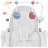 Chicco Polly Barra Gioco per Seggiolone Armonia, accessorio per seggiolone, allena la coordinazione del bambino, 0 m+ ciondoli morbidi staccabili, massaggiagengive,