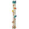 Dida - Animaletti Marini, Metro da Parete per Bambini in Legno, Grafico di Crescita fino a 150 cm, Misuratore Altezza Bambini Ideale per la Cameretta