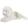 Heunec 237773 MISANIMO - Leone bianco sdraiato, 50 cm, colore: Bianco