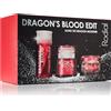 Rodial Dragon's Blood Edit, kit completo per la cura della pelle con acqua detergente micellare Dragon's Blood da 100 ml, crema al velluto ialuronico da 50 ml e gel modellante da 50 ml