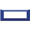 Vimar Serie piatto - Placca 7 Moduli Reflex Zaffiro