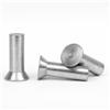 Screws City Rivetti M4 (4 mm x 10 mm) (confezione da 20) in alluminio massiccio a testa svasata DIN661 per montaggio meccanico e metallo - D06B