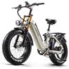 VOZCVOX Bicicletta Elettrica 20 x4.0 Fat Tire Bici Elettrica Uomo Donna E-Bike per Adulto con 48V20AH Batteria Rimovibile Pedalata Assistita 7 Velocità Mountain Bike Elettrica A20 PRO