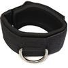 Asyduey Cinturino alla Caviglia D-Ring Multi Gym Cable Attachment Coscia Gamba Puleggia Sollevamento Pesi Nero