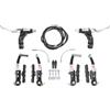 MONZ Fox Part, Set di Freni V-Brake, Nero (Schwarz)