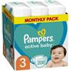 Pampers Active Baby Nappies 3X208 6-10 Kg