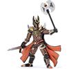 Papo Figura Cavaliere Tripla Ascia, Collezione Medievale, Bambini 3+ Anni | Gioco creativo di battaglia fantastica | 9 x 7 x 9 cm | dipinta a mano | un pezzo da collezione | idea regalo originale bimbi