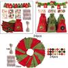 24Pieces Candy Bag Cookie Borsa Regali Borse Gioielli Di Stoccaggio Sacchetti
