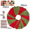 24Pieces Candy Bag Cookie Borsa Regali Borse Gioielli Di Stoccaggio Sacchetti