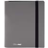 Ultra Pro E-15386 Eclipse 4 Pocket Pro Binder-Smokey Grey