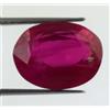 9.30 KT / 13 MM Rosa Naturale Rubellite Tormalina Ovale Gemma Certificato E10662