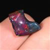 Etiope Nero Opale Pepite Welo Opale Lucidato Grezzo Naturale Gemma 3.35 Cts