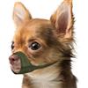Mayerzon Museruola corta per cani, piccola per chihuahua, shih tzu, bullo americano, boxer, cucciolo, in tessuto morbido per toelettatura visite veterinarie, prevenire morsi masticando combattimenti