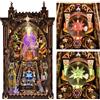 ETKVR Kit Book Nook, Puzzle 3D in Legno Fai-da-te Fermalibri Booknook | Miniatura Casa delle Bambole per Decorazione Libreria, Casa Modellismo da Costruire Adulti con Luce che cambia colore