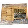 Jojomis Morsetti per Fasciame Scafo Modello Nave, Set Strumenti Clip Fissaggio Strisce Legno, Kit Accessori Pratici Modellismo- 34mm