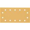 Bosch Professional Bosch 10x Carta abrasiva EXPERT C470 con 14 fori per levigatrici orbitali | per Vernice su legno, Legno duro, Ø 115x230 mm, Grano 80, Professional Accessorio Levigatrice orbitale