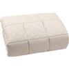Caleffi Trapunta In Raso Jacquard Danubio Matrimoniale Dreaming Barocco Naturale Caleffi