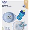 CHICCO (ARTSANA SpA) Chicco - Set Pappa Azzurro 12+