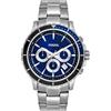 Fossil Orologio Briggs da uomo, movimento cronografo al quarzo, cassa in acciaio inossidabile 42 mm e bracciale in acciaio inossidabile, CH2927
