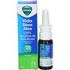 PROCTER & GAMBLE SRL Vicks, Sinex Aloe Spray Nasale per Naso Chiuso, 15 ml