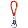 Pantone Portachiavi di design Key Chain Short, portachiavi da polso, robusto e colorato, Pride Colors, nylon, corto, 18617
