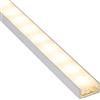 SOTECH LED profilo per montaggio in superficie PH1 2000 x 18 x 8,5 mm | per strisce LED larghe fino a 16 mm ad es. per Philips Hue LightStrip