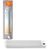 LEDVANCE Smart+ WiFi LED lineare Slim Sensore, 9W, 580LM, Luce bianca da bianco a freddo controllabile, trollo del sensore, trollo dimmerabile, lunga durata, trollo delle app, IP20, 3000K-6500K