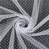 PH PandaHall 2.3m Tessuto In Tulle A Pois Bianchi 1.65m di Larghezza Tessuto In Rete Ricamato A Pois Tessuti In Pizzo Da Sposa per Abiti Da Sposa Artigianato Cucito e Decorazione