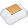 Alessi Mary Biscuit ASG07 I - Biscottiera di Design con Coperchio, Resina Termoplastica, Ghiaccio