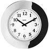 Alessi - 11 - Momento Orologio da parete in acciaio inossidabile 18/10 lucido. Movimento meccanico.