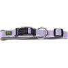 HUNTER Neopen Vario Plus, collare per cani, colore: lavanda/grigio, nylon resistente, morbida imbottitura in neoprene, regolabile in modo continuo, con scarico della trazione, facile da pulire,
