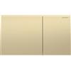 Geberit Placca Geberit Sigma70 Square Ottone Spazzolato Doppio Tasto | 115.622.QF.1 Ottone spazzolato