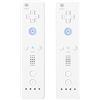 Yosikr Wii Controller 2 Pack, Wii Remote Controller with Silicone Case and Wrist Strap Compatible for Wii/Wii U Console - White