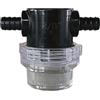 Generic Strainer Per Pompa D Con Maglia In Acciaio Inossidabile Per,10mm | casinge trasparente, pulizia rapida da girare, filtro per sabbie, protegge dall'usura
