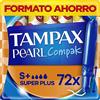 Tampax Pearl Compak Super Plus, 72 tamponi con applicatore, il nostro numero 1 in comfort e protezione