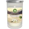 Airwick Air Wick Candela profumata rilassante - Fragranza: delicata vaniglia - Contiene oli essenziali naturali - 1 candela profumata bianca