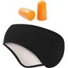 CHROMACRAFT 1 Pezzo Di Cuffie Antirumore Resistenti Al Freddo E 1 Paio Di Tappi Per Le Orecchie, Cuffie Antirumore, Cuffie Termiche, Cuffie Sportive, Cuffie Per Dormire