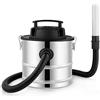 Brigros White - Aspiracenere Professionale Potenza 800W, Aspirapolvere Aspira Cenere con Filtro Interno Hepa e Tubo Aspirante Flessibile, Capacità Serbatoio 18 lt, Pulizia Camino, Stufa, Pellet