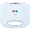 Adlereurope ADLER EUROPE - Piastra per Waffle Belgi 700 W - Termostato Regolabile - Piastre Antiaderenti - Doppia Piastra