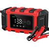 6A Caricabatteria da Auto 12V 6A Multi Protezioni Carica Batteria Moto
