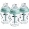 Tommee Tippee anti-colica avanzato biberon, 260ml | con tettarella simile al seno materno, cannuccia anti-colica ventilata, autosterilizzante, 3 pezzi