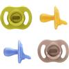 Tommee Tippee Ciuccio Ultra-light StayPut, 6-18 Mesi | Confezione da 4, Ortodontico Succhietto, Design Monoblocco in Silicone
