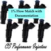 Delphi Iniettori Carburante Delphi Flow Match 1% 6 Pezzi 12573427 per 04-09 V6 3.8L