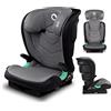 LIONELO Neal Seggiolino Auto ISOFIX i-Size 15-36 kg per Bambini | Schienale Regolabile su 3 Livelli, Poggiatesta Regolabile, Protezioni Laterali, Sistema di Ventilazione