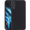 Generico Custodia Compatibile con CUBOT X70 schermo display lcd 6.58 BACK COVER case soft GEL SILICONE protezione flessibile antiurto antigraffio SLIM matte MORBIDA TPU Nero